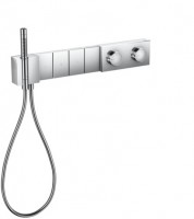 Hansgrohe Thermostatmodul Unterputz Select Axor Edge F-Set 4 Verbr.Diamantschliff chrom 46721000