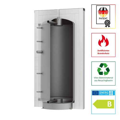 Solarbayer Schichtleit-Pufferspeicher SLS-1500-Plus, patentiertes SLS-System 105315000