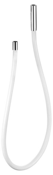 Keuco Gussschlauch Armaturenzubehör 59996, weiß/verchromt 59996511800