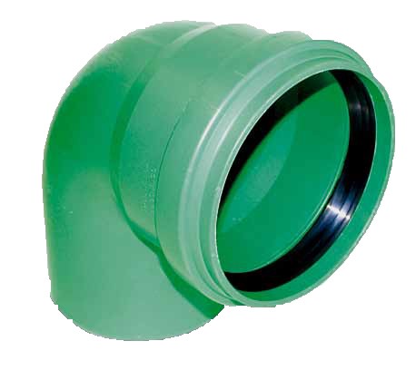 Wavin Bogen KG2000 15 Grad DN/OD200 4021897