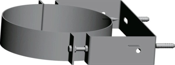 Wolf Wandhalterung DN225 verstellbar aus Edelstahl 2651353