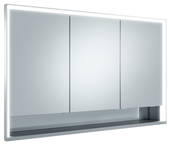 Keuco SPS R. Lumos 14315, mit Ablagef., Einbau, silb-elox., 1200x735x165mm, DALI 14315171303