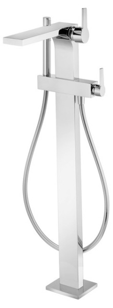 Keuco EHM-Wannenmischer Edition 11 51127, freistehende Montage, Bronze gebürstet 51127030100