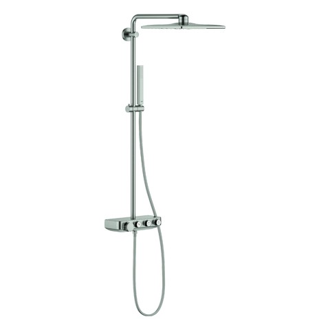 GROHE Duschsystem Euphoria SmartControl 310 Cube Duo 26508 THM supersteel 26508DC0
