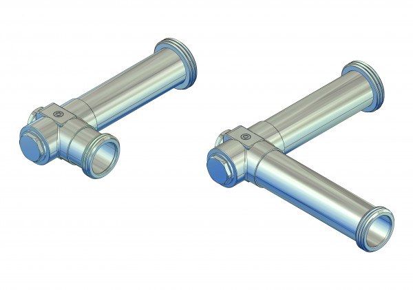 strawi 125 Winkelanschluss-Set