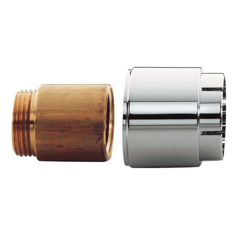 GROHE Verlängerungsset 46238 30mm DN20 für Wandbatterie 2 Stück chrom 46238000