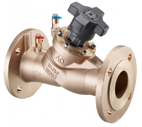 OVENTROP-Strangreg.Vent.Hydrocontrol VFR DN65, PN16, Flansch/DIN,2 Meßvent., Rg 1062351