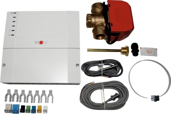 Wolf Rücklauftemperaturanhebungs-Set zur solaren Heizungsunterstützung 2745925