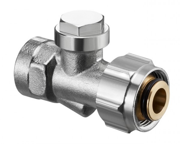 OVENTROP-Absperrverschraubung Combi 3 "Multiflex F",3/4"ÜM x 1/2"IG, Ms, vern. 1016166