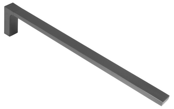 Keuco Handtuchhalter Edition 11 11120, fest 1-tlg., 450 mm, Schwarzchrom gebürstet 11120130000