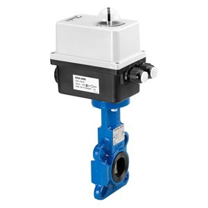 Danfoss mot. Absperrklappe VFY-WA DN150, 24V, Klappensch. Epoxid, FL 065B8455