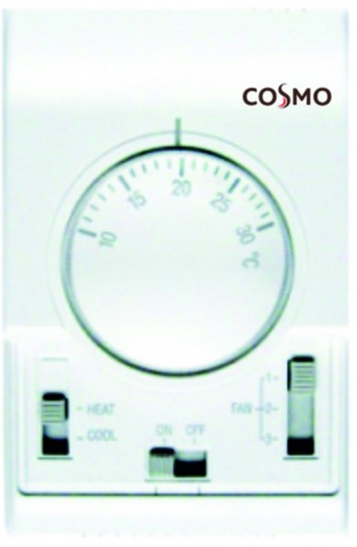 Aufputz 3-Stufen-Schalter f.Türschleier COSMO Duo/Mono