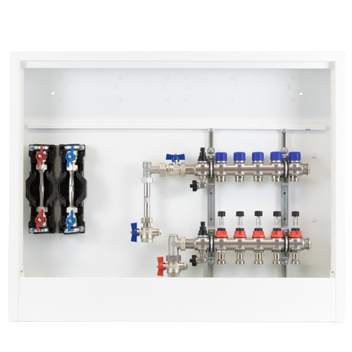 strawa Comfort Anschlussstation FBH-63-V-W2-WMZ-CA 6 Hkr.