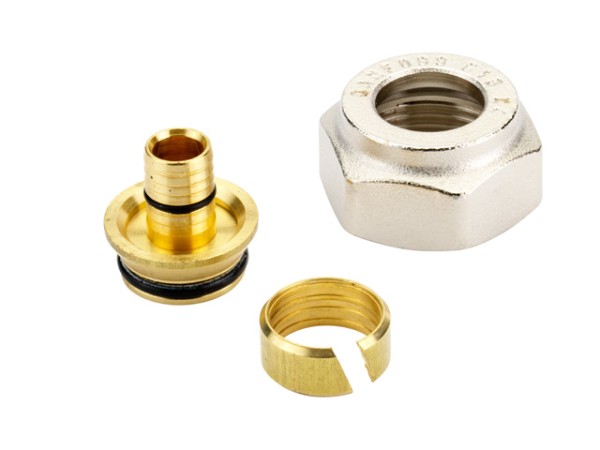 Danfoss Klemmverbinder G3/4IG auf 15x2,5 für VPE-Kunststoffrohre (PEX) (10St.) 013G4155