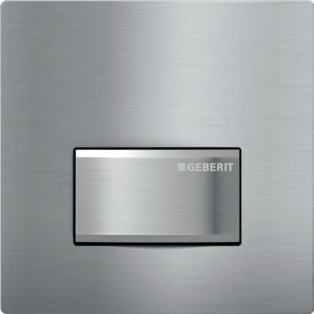 Geberit UR-Strg. mit pneumatischer Spülausl. BetPl. Typ 50 Chrom gebürstet 116.016.GH.5