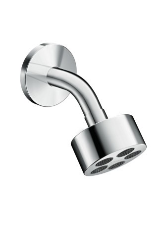 Hansgrohe Kopfbrause Axor One 75 1jet EcoSmart mit Brausearm chrom 48490000
