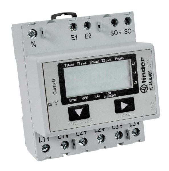 Wolf Energiezähler 3-phasig mit SO-Schnittstelle 2748849