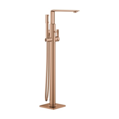 GROHE EH-Wannenbatterie Allure 25222_1 Bodenmontage FMS warm sunset gebürstet 25222DL1