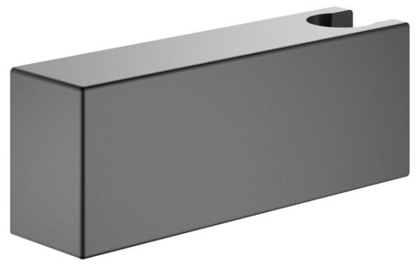 Keuco Schlauchanschluss Armaturenzub. 59993 mit Wandhalter, Schwarzchrom gebürstet 59993130000