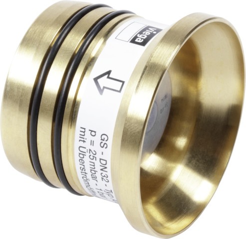 Viega Gasströmungsw. mit SC Geopress K 9753.2 Typ A/D in 63mm Kunststoff 711559