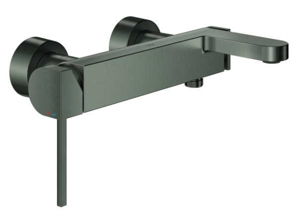 GROHE EH-Wannenbatterie Plus 33553_3 Wandmontage hard graphite gebürstet 33553AL3