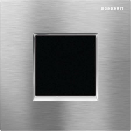 Geberit Abdeckplatte Typ 30 zu UR-Strg. Cr gebürstet/glanzchrom/Cr gebürstet 243.271.KX.1