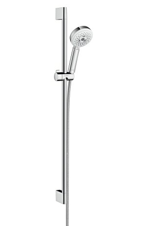 Hansgrohe Brausenset Crometta 100 Multi EcoSmart/Unica 900mm weiss/chrom 26659400