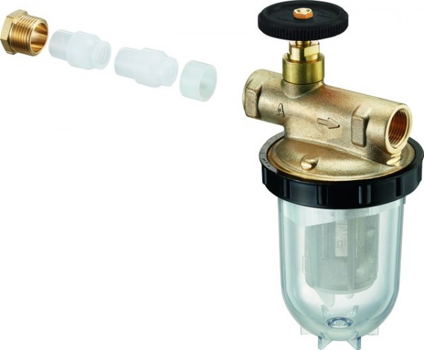 OVENTROP-Set Einstrang-Heizölfilter best. aus Filter u. Quetschringverschr. 2123153