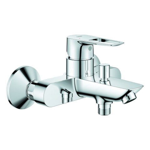 GROHE EH-Wannenbatterie BauLoop 23602_1 Wandmontage eigensicher chrom 23602001