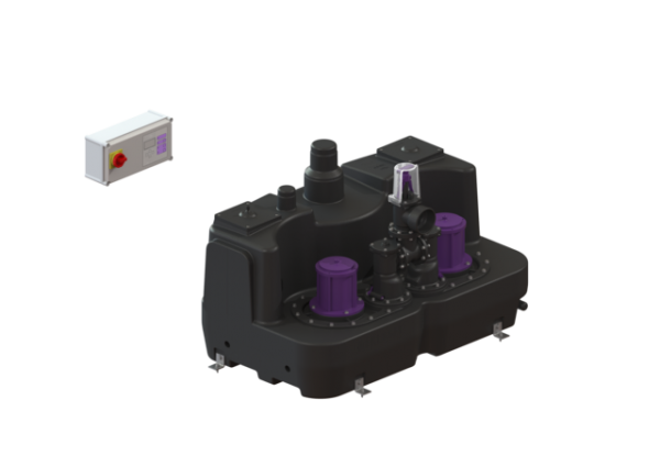 KESSEL Doppelhebeanlage Aqualift F XL 3000W S1 Duo 300L m.S. 11111