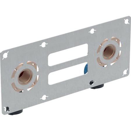 Geberit FlowFit Set Anschlusswinkel 90Gr vormontiert zweifach Rg+ d20-Rp1/2 619.621.00.1