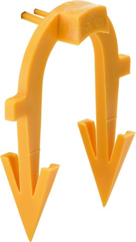 Viega Tackernadeln Fonterra 1245 in15-20mm Kunststoff gelb RAL 1004 656966