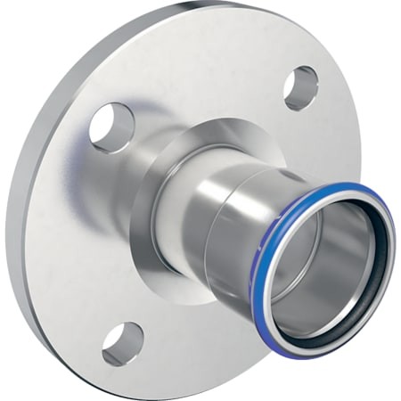 Geberit Mapress Edelstahl Flansch PN 10/16 mit Pressmuffe d76,1 33739