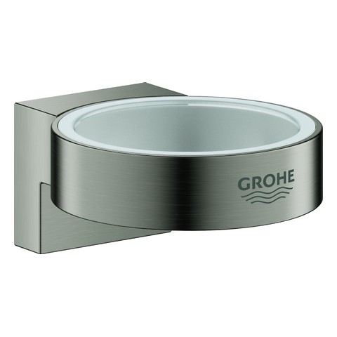 GROHE Halter Selection 41027 für Glas/Seifenspender hard graphite geb. 41027AL0