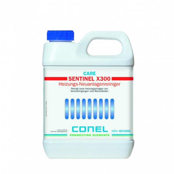 CARE Universalreiniger X300 f.Heizanl. bis 6 Monate 1 Liter CONEL