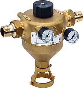 Grünbeck GENO-Rückspülfilter MX 1" 200 my mit Abstreifbürste, Messing 107400.21