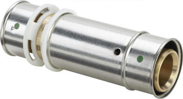 Viega Schiebemuffe mit SC Sanfix P 2115.3 in 50mm Rotguss 611903