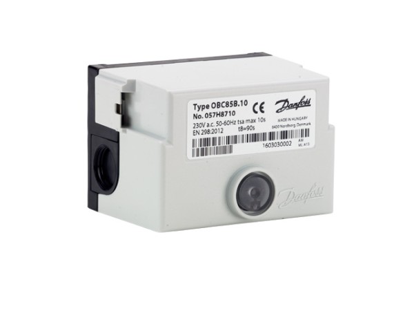 Danfoss Ölfeuerungsautomat OBC 85B.10 für 1-stufige Brenner bis 30 kg/h 057H8710