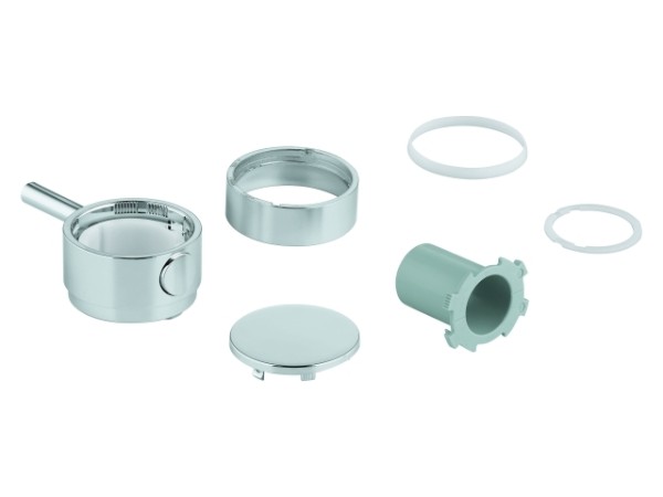 GROHE Temperaturwählgriff 49089 rund für Thermostat-Fertigmontagesets chrom 49089000