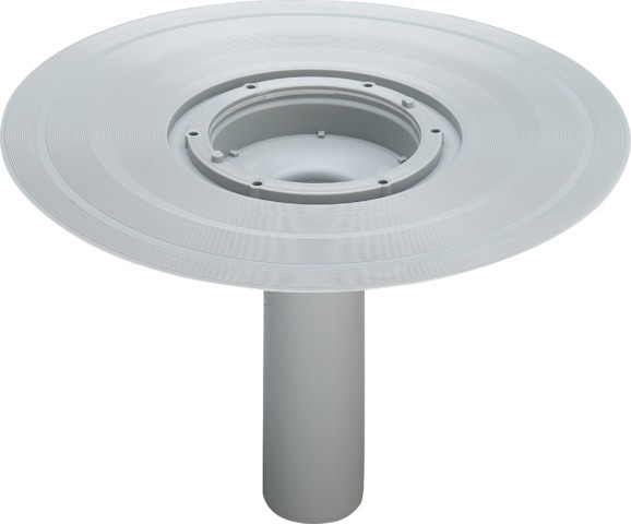 Viega Balkon-/Terrassenablauf Advantix 4944.21 in 50mm Kunststoff grau 295936