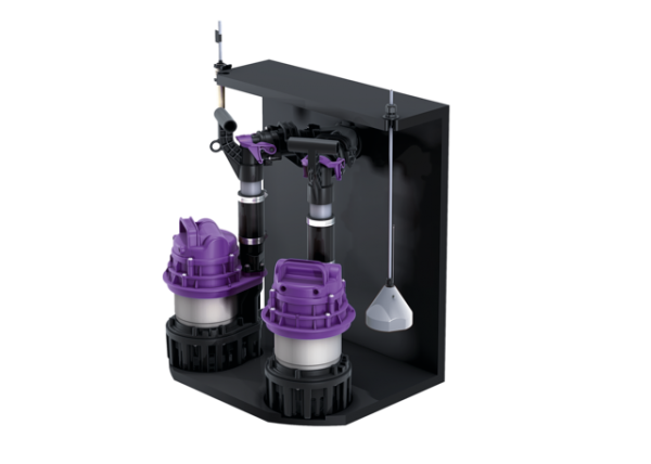 KESSEL Pumpanlage Aqualift S GTF1000 2 GTF1000, fr. Aufst., SDS Schaltgerät AQUALI1000D