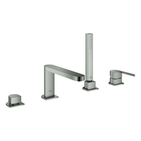 GROHE 4-Loch-EH-Wannenkombination Plus 29307_3 hard graphite gebürstet 29307AL3