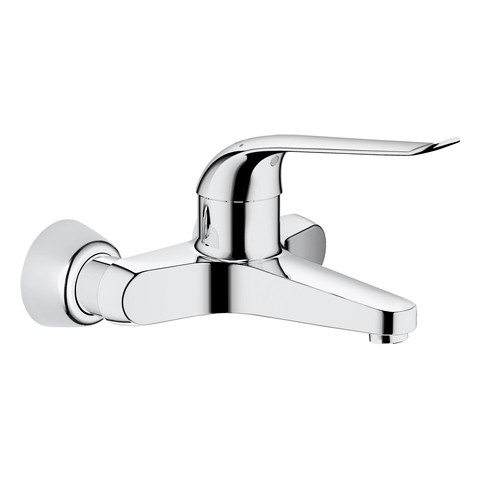 GROHE EH-WT-Batt. Euroeco Special 32778 Wandm. Gussauslauf Ausladung 205mm chrom 32778000