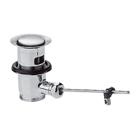 Hansgrohe Ablaufventil Waschtischmischer und Bidetmischer DN32 edelstahl-optik 94139800