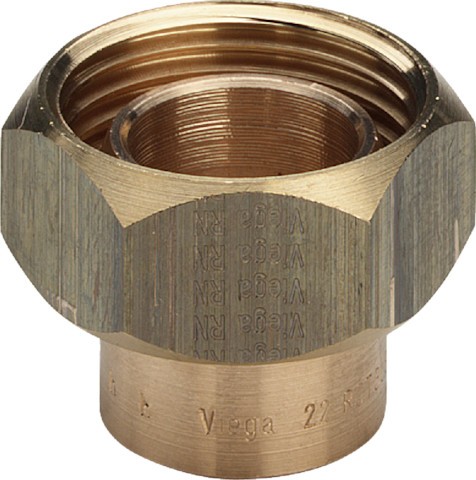 Viega Verschraubung 94384G konischdichtend in 15mm x G3/4 Rotguss 113148