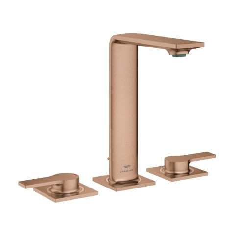 GROHE 3-Loch-WT-Batterie Allure 20188_1 mit Hebelgriffen warm sunset gebürstet 20188DL1