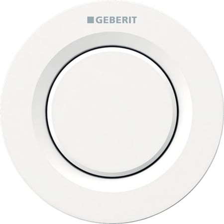 Geberit Fernbetätigung Typ 01 pneumatisch für 1- Mengen-Sp., UP-Drücker weiß-alpin 116.040.11.1