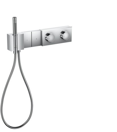 Hansgrohe Thermostatmodul Unterputz Select Axor Edge Fertigset 2 Verbraucher chrom 46700000