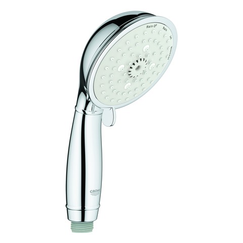 GROHE Handbrause Tempesta Rustic 100 27608_1 4 Strahlarten 9,5 l/min chrom 27608001