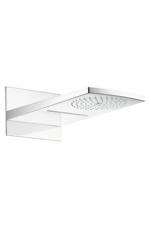 Hansgrohe Kopfbrause Raindance Rainfall 180 Air 2jet weiss/chrom 28433400